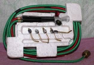 SMITH(23-1001C) Micro Precision Oxygen Butane Welding Torch Kit