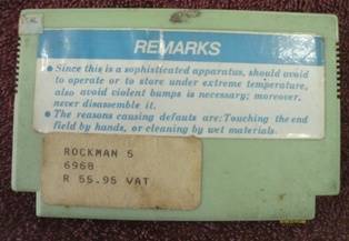 Rockman 5 Video Game