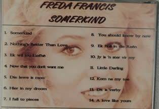 CD - Fredda Francis - Somerkind