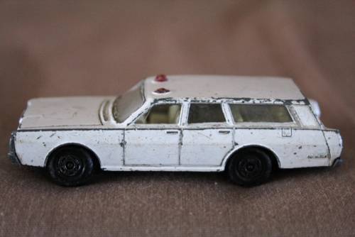 Matchbox - Mercury Police car - 1971 - Lesney Product - made in England