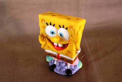 McDonalds - Sponge Bob - kayaker - 6 cm