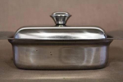 Stainless Steel - Butter Dish / 20x13x8cm