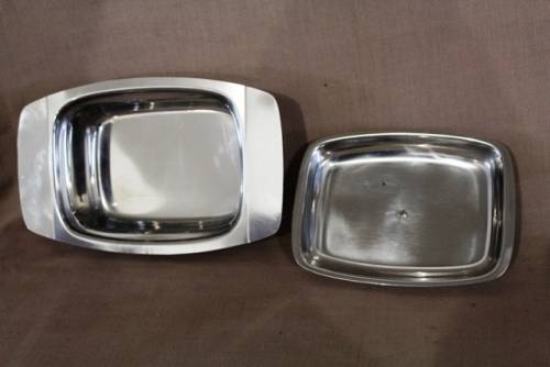 Stainless Steel - Butter Dish / 20x13x8cm