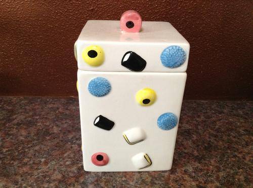 Liquorice Allsorts container