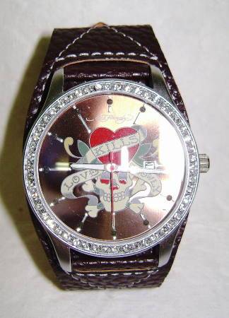 ( 3 Days ) Ed Hardy ( Christian Audigier ) - Mens Strap Watch