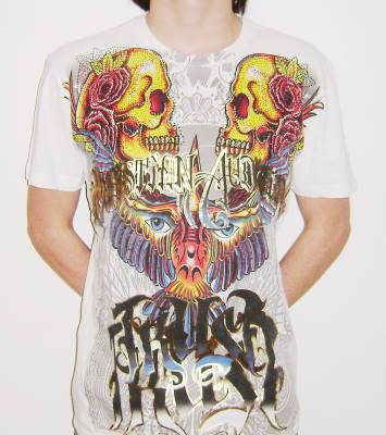 ( Large Beaded ) Ed Hardy Men's T Shirt ( Just Inn )