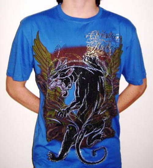 (  Large ) Ed Hardy Men's T Shirt ( Just Inn )