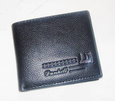 ( DUNHILL ) - Black Men's Wallet - Boxed