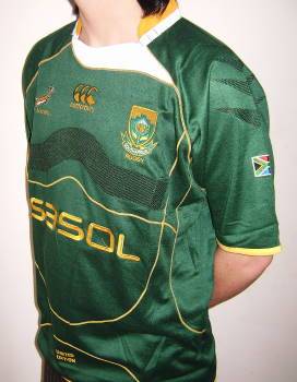 LIMITED EDITION  - Embroided Springbok Jersey - 1995/2007 World Champs