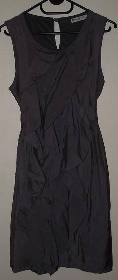 Large grey formal office wear / casual evening dress