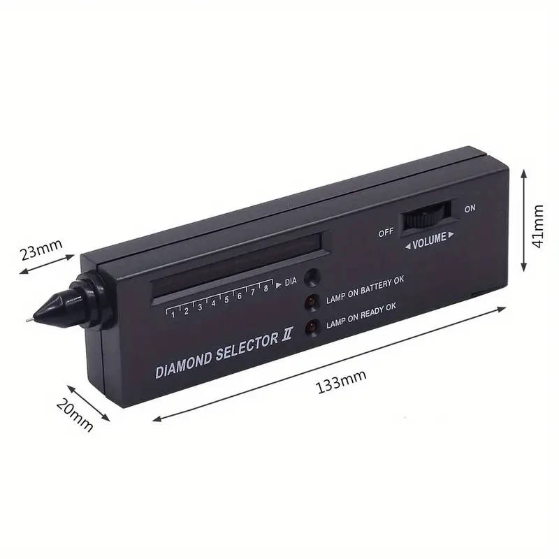 1pc Professional Diamond Tester, Gem Tester Pen Portable Electronic Diamond Tester Tool For Jewelry