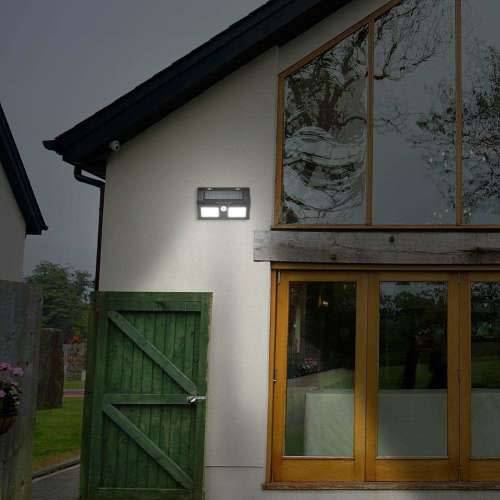 Solar Light LED Solar Panels PIR Motion Sensor Garden Light Wall Lamps