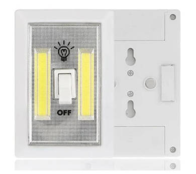 OB LED Wall Switch Wireless Closet Cordless Night Light Battery Operated