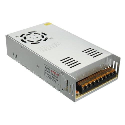 220V to DC 12V 30APower Supply box  Adapter Strip Light and CCTV
