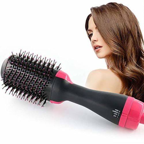 2 in 1 Hair Dryer and Straightening Brush