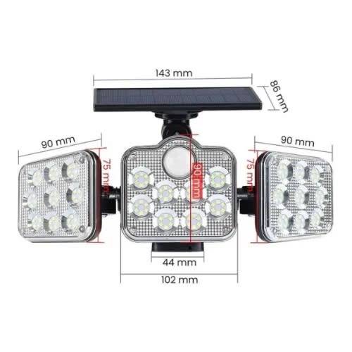 Solar Sensor Light GD-30W