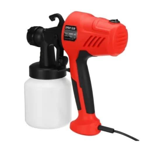 800ml Heavy Duty Electric Paint Spraying Gun- Red