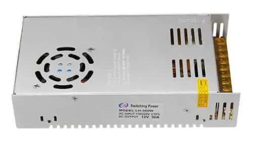 220V to DC 12V 30APower Supply box  Adapter Strip Light and CCTV