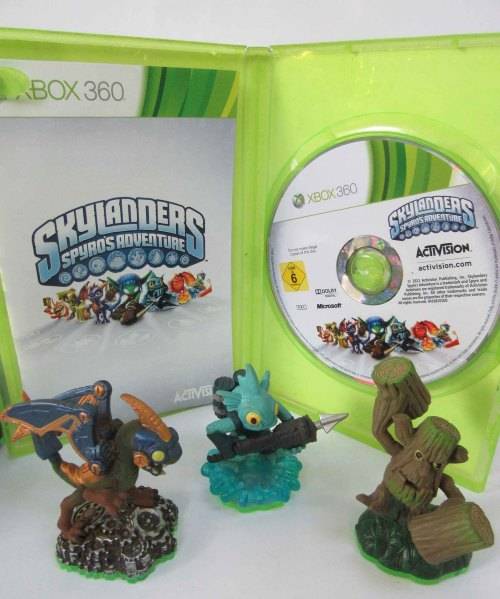 skylander figures + spyro game, infinity tow-mater tow truck and + power portal all for one bid