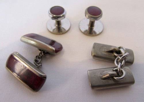 Interesting pieces, array of collectible cuff links, including rare shipping cuff links, tie clip!!!