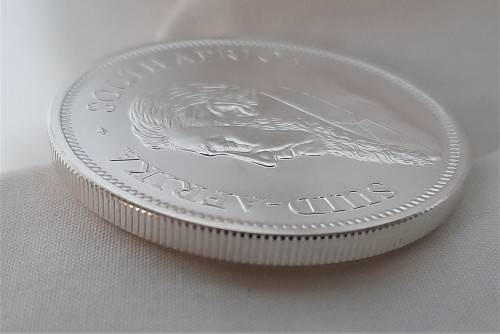 FOUND ANOTHER ONE DEFINITELY THE LAST ONE~Solid Fine 999 silver R1 Kruger coin Uncirculated.