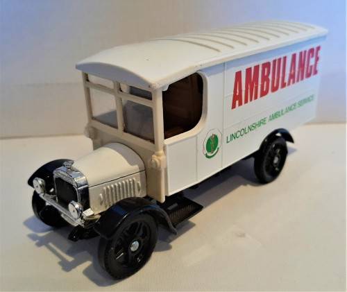 Three Diecast model Service vehicles, two by Corgi and one Matchbox Lesney Model 1:43 scale