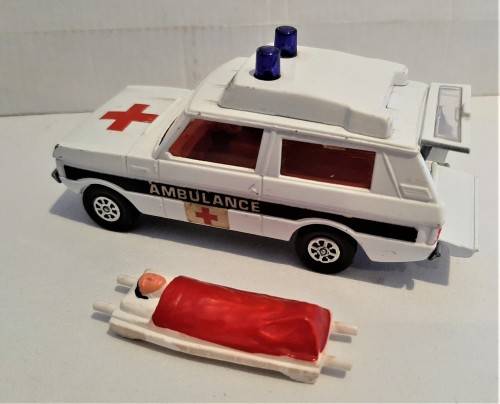 Three Diecast model Service vehicles, two by Corgi and one Matchbox Lesney Model 1:43 scale
