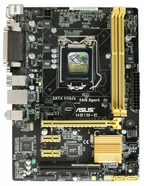 Intel Core i5 4460 + Asus H81m-C + 8Gb DDR3 1600mhz Ram