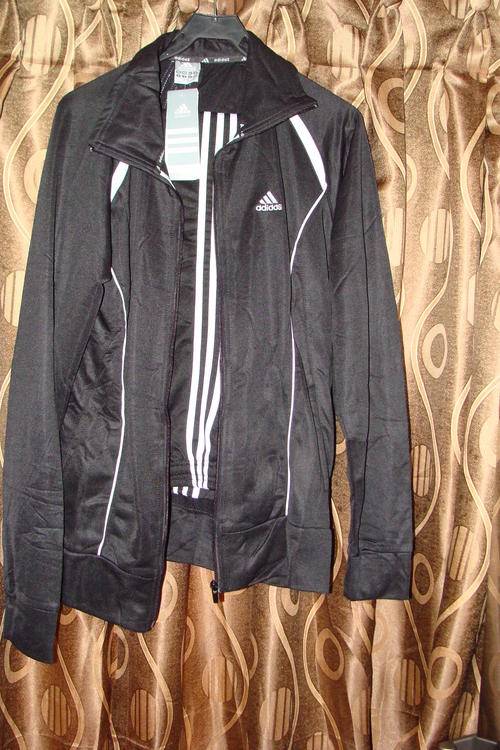 Ladies 2 Piece Adidas track suit with inner fleece X Large