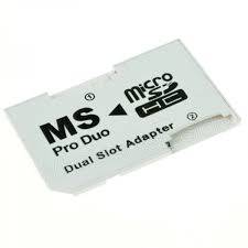 Dual Slot Adaptor For PSP