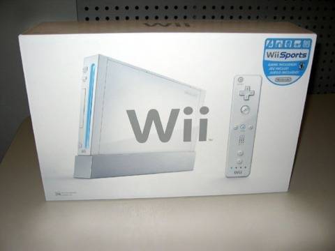 Wii Console with Sport Game Disk