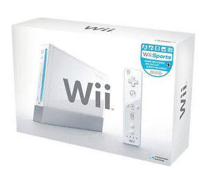 Wii Console with Sport Game Disk