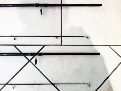 FISHING RODS CARP MASTER COMPLETE WITH OKUMA REELS X 2 * BID FROM R1 START FOR BOTH COMPLETE RODS *