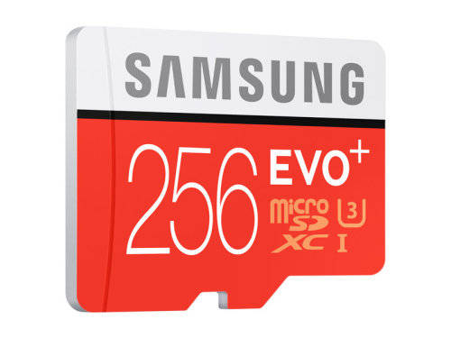 New Samsung 256GB microSDXC EvoPlus