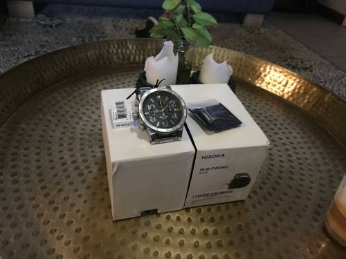 NIXON 48-20 Chrono Black