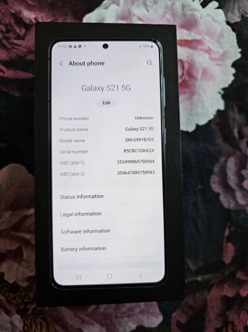 SAMSUNG S21 5G 256GB DUAL SIM