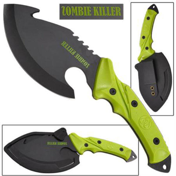EXTREME - Awe - ZOMBIE...Killer a knife and an Axe in one with a gut hook NEW