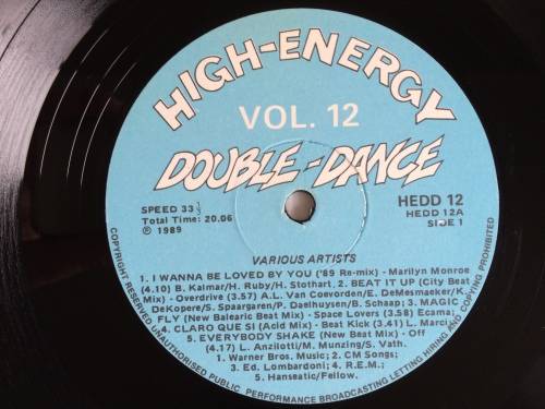 High-Energy Double-Dance Vol. 12 (2xVinyl LP)