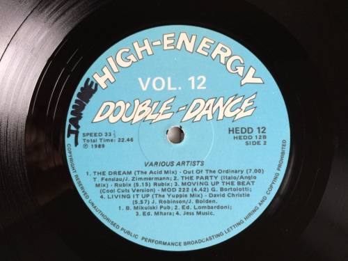 High-Energy Double-Dance Vol. 12 (2xVinyl LP)