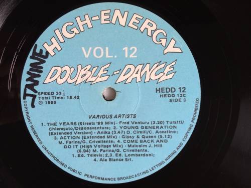 High-Energy Double-Dance Vol. 12 (2xVinyl LP)