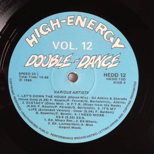 High-Energy Double-Dance Vol. 12 (2xVinyl LP)