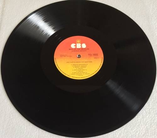 Jeff Wayne - The War Of The Worlds (Vinyl 2LP) (Cover VG+, LP`s VG+ to EX)