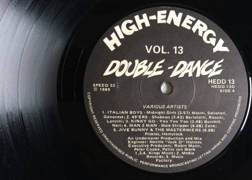 High-Energy Double-Dance Vol. 13 (2 x Vinyl, LP, Compilation) (Cover VG+, LP`s VG+)