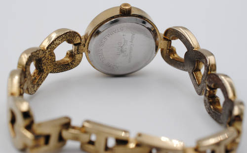 Tempo Gold Tone Women`s Wrist Watch