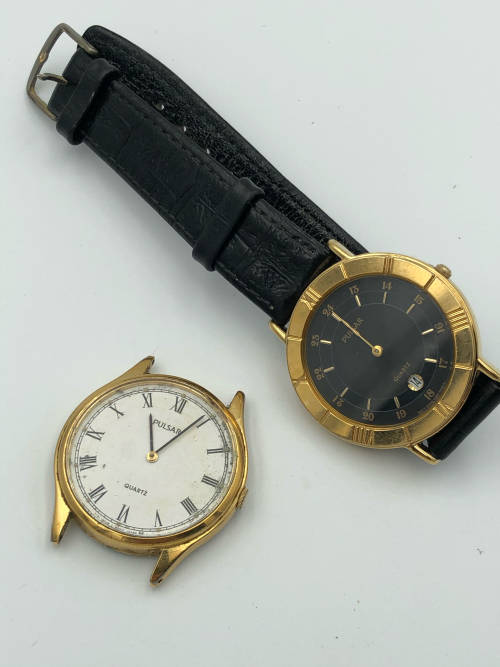 Two Pulsar Gents Watches (Not Running)