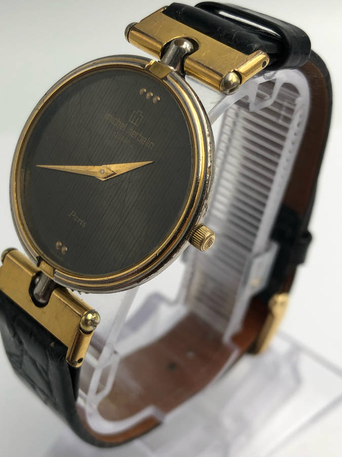 Michel Herbelin Gold Tone Ladies Quartz Watch (Ref 6030)