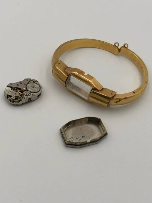 Rotary 15 Jewel Gold Filled Mechanical Ladies Bracelet Watch