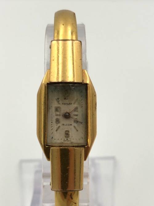 Rotary 15 Jewel Gold Filled Mechanical Ladies Bracelet Watch