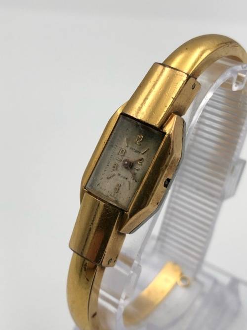 Rotary 15 Jewel Gold Filled Mechanical Ladies Bracelet Watch