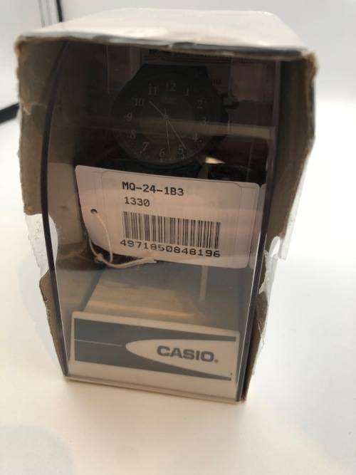 Casio Mens MQ24L-1B3 Analogue Quartz Watch